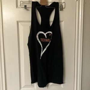 Orange theory, love Texas tank top.